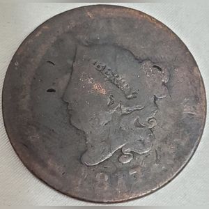 Vintage 1817 Large Cent